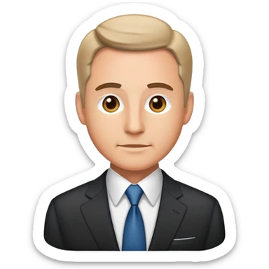 Steve Witkoff businessman formal suit sticker