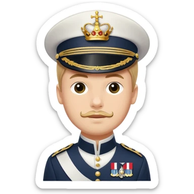 Prince John Of United Kingdom 5th Son of King George V who died at age of 15 in Sailor Uniform  sticker