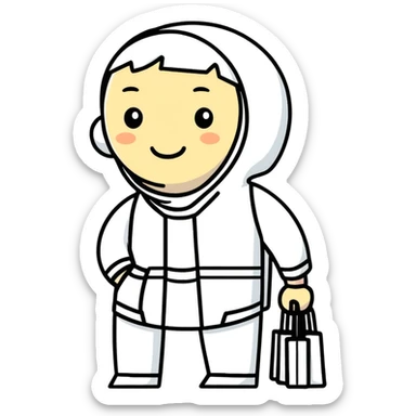 Baddie sticker