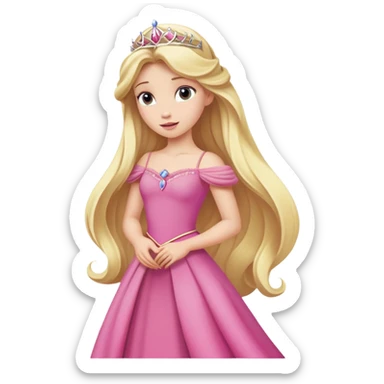 Aurora Disney princess sticker