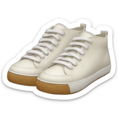 Pair of chantilly sneakers  sticker