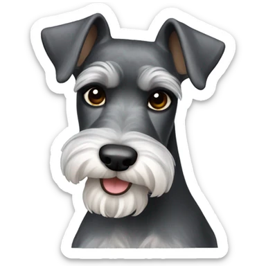 Mini schnauzer  sticker