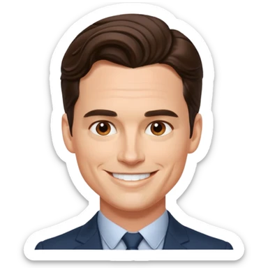 Matt Bomer sticker