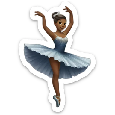 Danseuse étoile  sticker