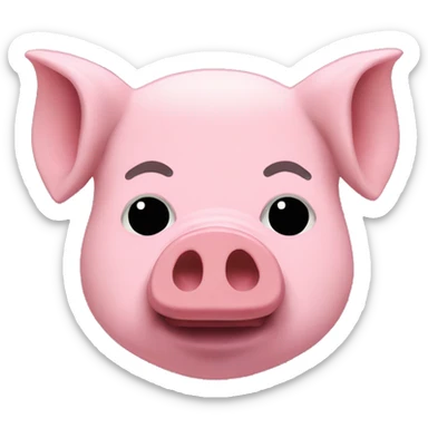 Pig mask from grand theft auto  sticker