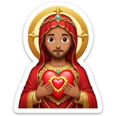 sagrado corazón de Jesús  sticker