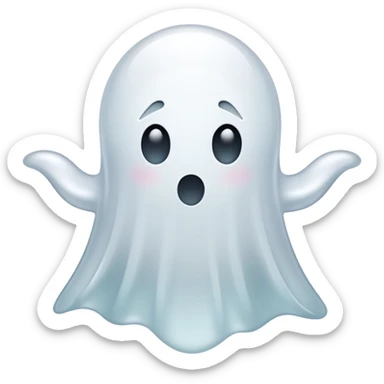 Ghost sticker