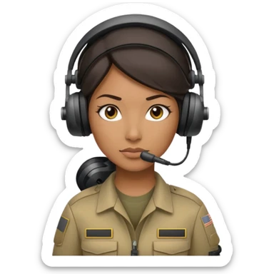 female special operations communications operator sticker