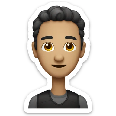 Crea un emoji de una silueta de una persona con un símbolo de prohibido delante o al rededor de este sticker