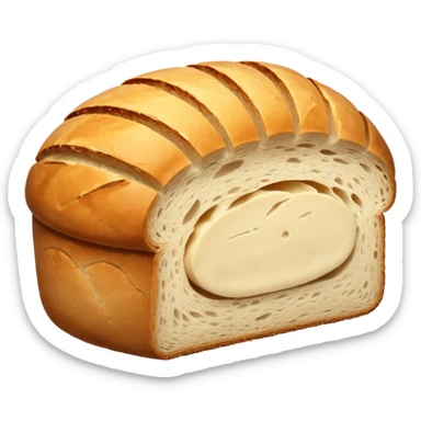 Homemade Sourdough bread sticker