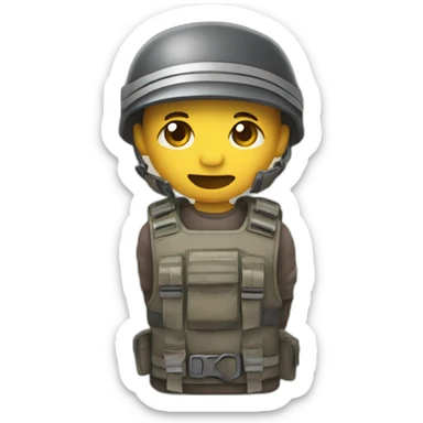 A device that inspires individuals to make ultimate sacrifices for the protection of their communities. sticker