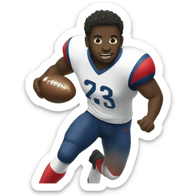 Saka on a football sticker