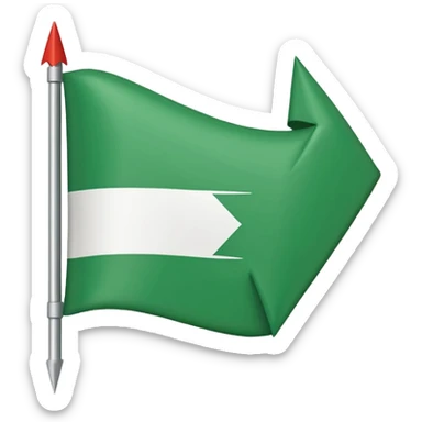 Pti flag emoji arrow one politics sticker