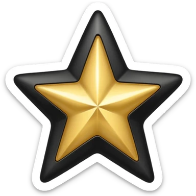 Half black star emoji when we need to have half rating sticker