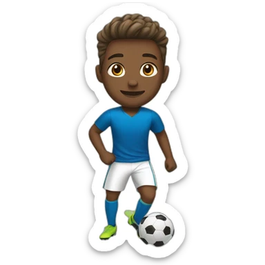 soccer freestyle sticker