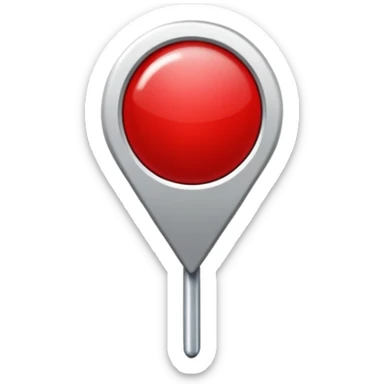 location pin representing Zielort destination sticker