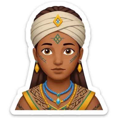 Emoji morrocan amazigh sticker
