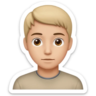 🙄 make the eyes look to the left sticker