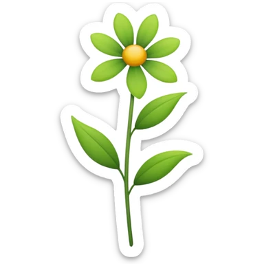flowerstem sticker