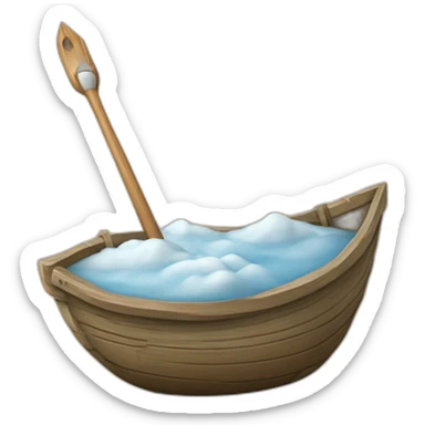 une aiguille dans une bote de foullain sticker