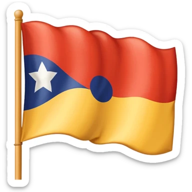 Can u create a emoji thats the straw hats flag of one piece in style of anime sticker