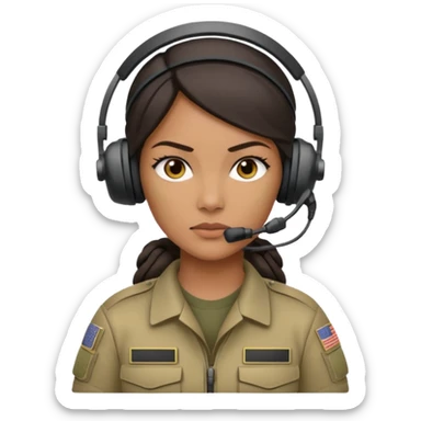 female special operations communications operator sticker