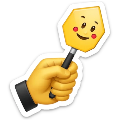 👉 Backhand Index Pointing Right Emoji in hex A80000 sticker
