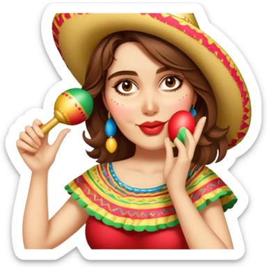 Meraca Musician sticker