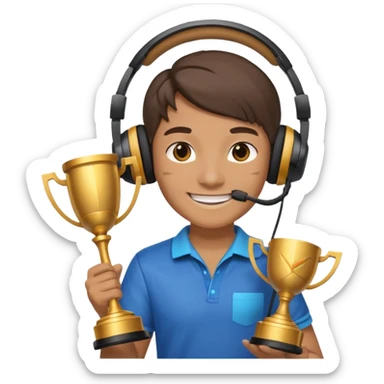 MVP + Tournament +Gaming  sticker