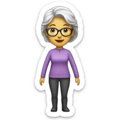 A 50-year-old female occasional electric car user who uses her vehicle mainly for short trips around town. sticker