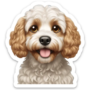 Cavapoo dog sticker