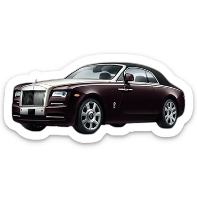 Rolls Royce car  sticker