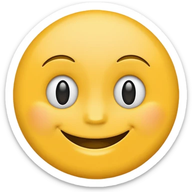 YVL emoji not to realistic make it look like an emoji sticker