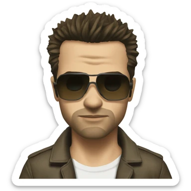 Fight club movie Tyler durden emoji  sticker