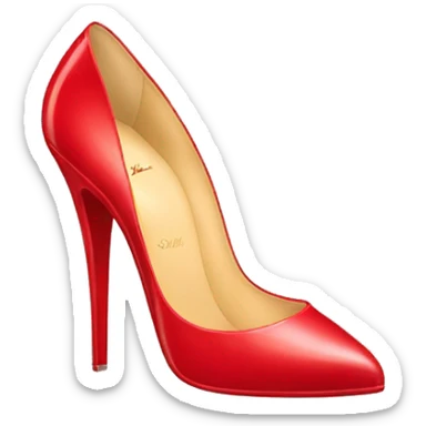 Louboutins heels sticker