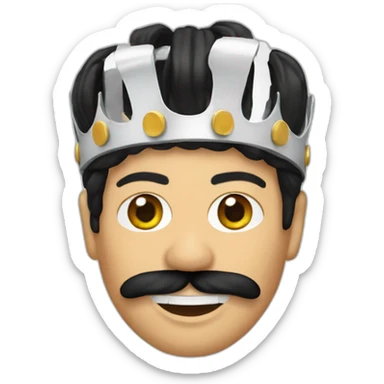 Freddie Mercury Queen sticker
