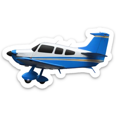 Piper PA-28 sticker