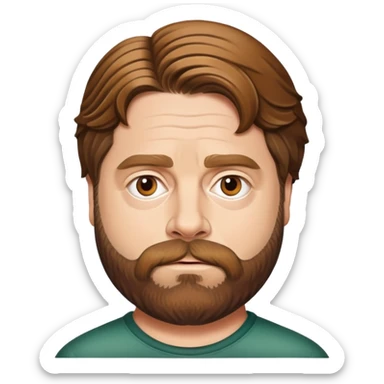 Zach Galifianakis sticker