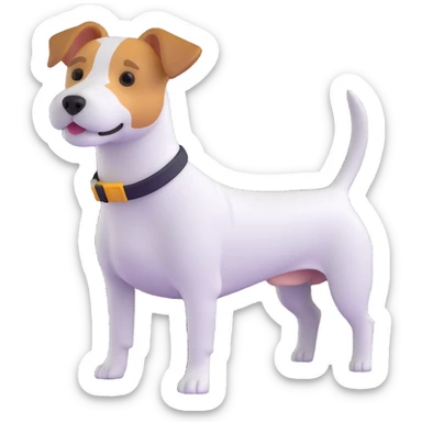 Jack Russell Terrier dog sticker
