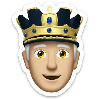 King of the United Kingdom Charles III sticker
