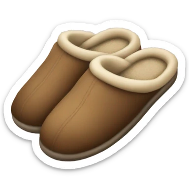 Cozy slippers sticker