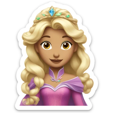 Aurora Disney princess  sticker