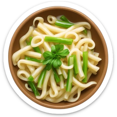 Scallion oil noodles sticker