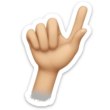 Woman gesturing No sticker