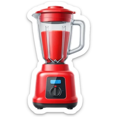 red blender sticker