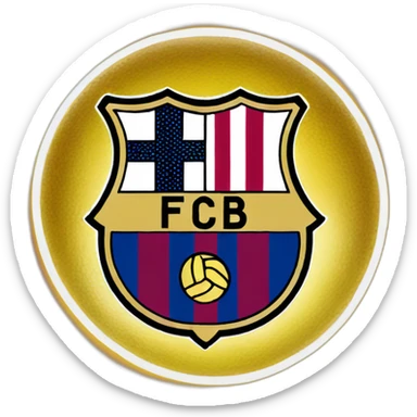 Fútbol club barcelona sticker