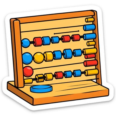 wooden montessori toys collection with puzzle, abacus, and shape sorter sticker