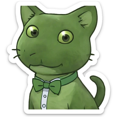 Kitten and puppy mix sticker