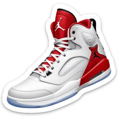 Jump man - Jordan logo - 23 - basketball sticker