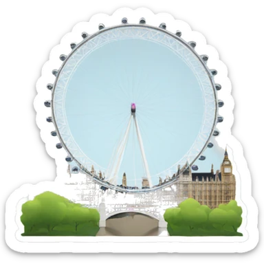 london eye sticker